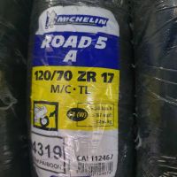 ยางนอก (MICHELIN) Road 5 120/70 ZR17 F  TL (By PANOM ALAI)