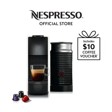 Cafetera Nespresso Essenza Mini White + Aeroccino