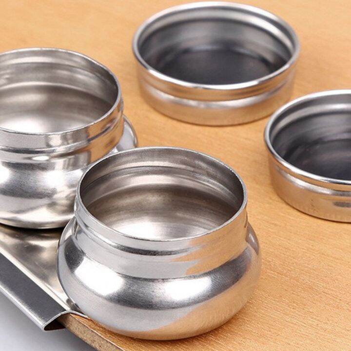 2-pack-paint-pot-container-cup-painting-palette-cups-with-lid-and-clip-double-dippers-stainless-steel-for-oil-painting