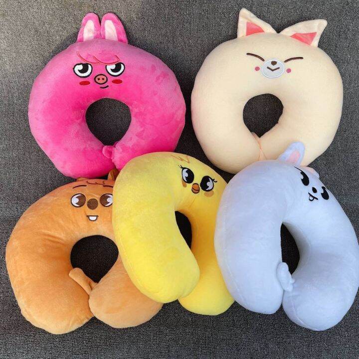 stray-kids-skzoo-cartoon-u-pillow-gift-for-girls-home-decor-neck-pillow-han-felix-lee-know-hyunjin-in-changbin