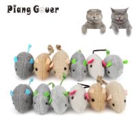 12pcs Mix Pet Toy Catnip Mice Fun Plush Mouse Cat Toy Interactive Play for Kitten