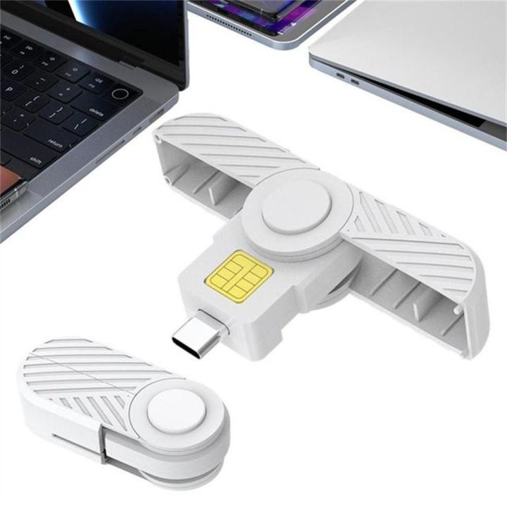 Yetwu Usb Common Access External For Phone Cac Smart Card Ic Bank Chip