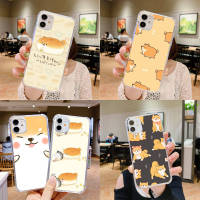 A-95 Full screen Shiba Inu อ่อนนุ่ม TPU เคสโทรศัพท์ หรับ Samsung Galaxy Note FE A30S A20 S10E A20S A70 20 Ultra S21 A70S A50S A50 A30 S20 S10 Lite Plus โปร่งใส ปก