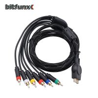 Bitfunx PS2/PS3 Component Cable 1.8M Premium High Resolution Game Cable Accessories For Sony Playstation 2/3