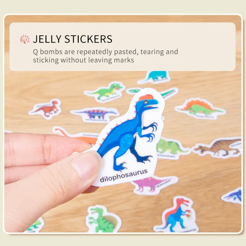 Children Scene Stickers DIY Hand-on Puzzle Reusable Sticker Books