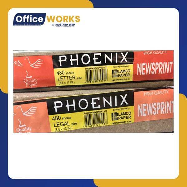 Newsprint Paper / Newsprint Short / Newsprint Long / 480 sheets Lazada PH