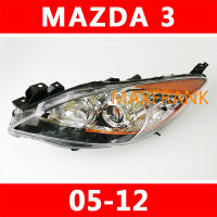 หลอดไฟหน้ารถยนต์ สําหรับ MAZDA 3 09 10 11 12 13  ไฟหน้า ไฟหน้า​ /เลนส์ไฟหน้า/ไฟหน้าสําหรับ/ไฟท้าย HEADLAMP/HEADLIGHT/LENS HEAD LAMP/FRONT LIGHT