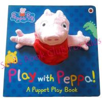 [In Stock] Peppa Pig - Play with Peppa! A Puppet Play Book (หนังสือนิทานภาษาอังกฤษ นำเข้าจากอังกฤษ ของแท้ไม่ใช่ของก๊อปจีน English Childrens Book / Genuine UK Import)