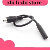 zhilizhi Store 20cm 3.5mm Stereo Female to Screw Female Headphone Extension Cable Aux Cable Audio Cable Power Line With Screw Nut