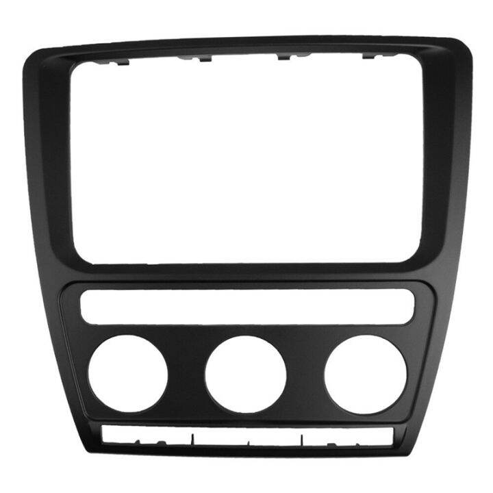 radio-panel-dash-fascia-plate-frame-car-stereo-refitting-frame-facia-trim-for-skoda-octavia-automatic-aircon-2004-2009