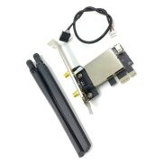 M.2 NGFF Wireless Card To PCI Express Adapter with 2 Antenna NGFF M2 WiFi