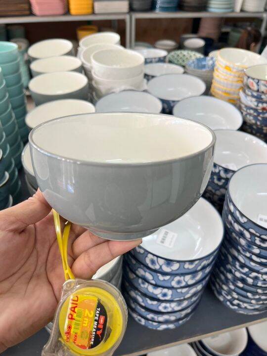 ถ้วยเซรามิกขนาด-5-นิ้ว-เนื้อหน้า-ceramic-bowl-ถ้วย-ชาม-ถ้วยสวยๆ-จานชาม-ทนความร้อนสูง-ถ้วยเข้าไมโคเวฟได้-ถ้วยราคาถูก-ถ้วยชามราคาส่ง