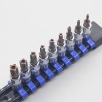 【CW】 1Pc Torx T10-T50 Star Pentalobe Screwdriver Bit Socket Set 1/4 Inch Drive Car Hand Tools Repair Cr-V Bits