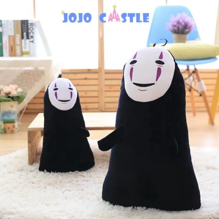 JOJO CASTLE Studio Ghibli Spirited Away 40cm 60cm Stuffed Pillow Doll  Kaonashi No Face Faceless Cosplay Plush Toys | Lazada PH