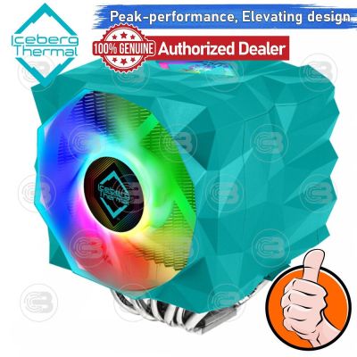 [CoolBlasterThai] Iceberg Thermal IceSLEET X7 Dual Multi Compatible Dual Tower CPU Cooler with A-RGB ประกัน 2 ปี