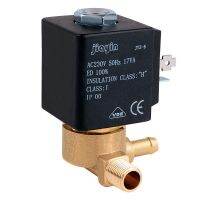 Jiayin JYZ-5 2/2 Way AC 230V 50Hz G1/8" Normally Closed Electromagnetic Solenoid Water Valve N/C for Gas Stream Generator Valves