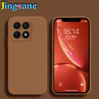 Jingsanc เพื่อเป็นเกียรติแก่ X8A เคสโทรศัพท์ซิลิโคนเหลวรูปเทวดาตาเคสทีพียูนิ่มกันกระแทกแบบเรียบง่ายฝาปิดด้านหลังเลนส์ X8a เกียรติ