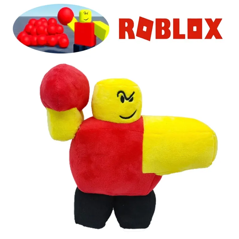 Ready Stock!!! 24cm Roblox Baller Plush Toy Stuffed Doll Cute Roll Ball  Robot Game For Kids Fans Gift