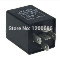 30A Automotive 12V Time Delay Relay SPDT 5S 10S 5 second/ 10seconds delay on relay would output after turn on the switch Electrical Circuitry Parts