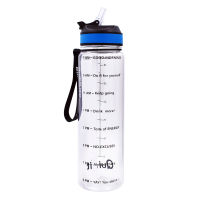 BuildLife Water Bottle 1L 32oz Portable Gym Leak-proof Fitness Kettle Tritan with Straw Bicycle Bottles Drinkware Jugs BPA Free