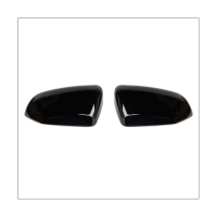 Side Door Rear View Mirrors Cover Rear View Mirror Caps Trim for Chevrolet Camaro 2017-2022 Replacement Accessories ABS Black