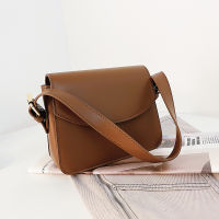 Designer Solid Color Leather High Quality Shoulder Bags for Women 2021 Simple Style Crossbody Handbag and Purse Small Square Bag