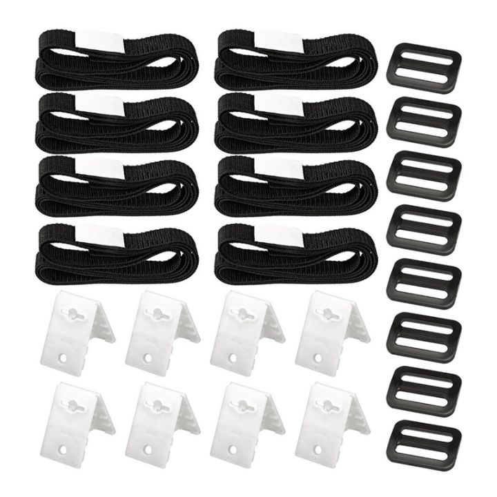 24pcs-swimming-pool-cover-roller-attachment-straps-kit-universal-solar-blanket-reel-nylon-webbing-strip-buckle-fasteners-spare-parts-accessories