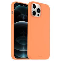 HEAL ### เคส Liquid Silicone สำหรับ iPhone 13 Pro Max (สี Sunset Orange)