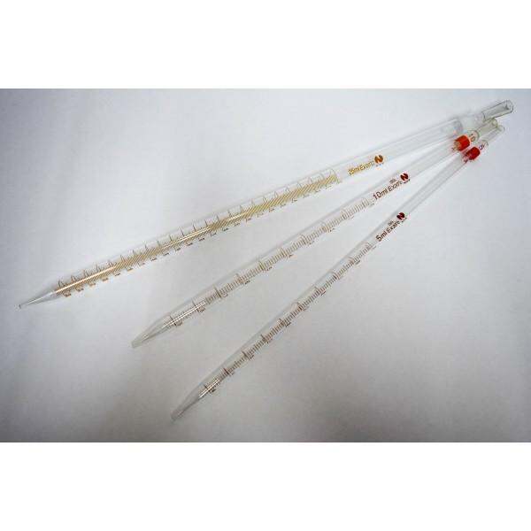 [Ready Stock] Glass Measuring Pipette, Class A, 50ml Lazada