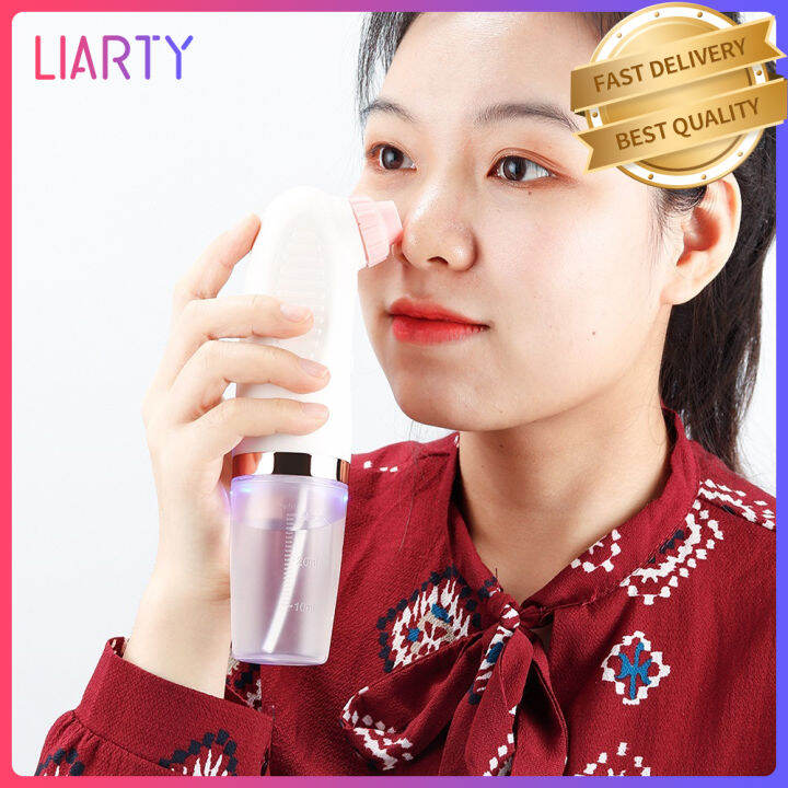 LIARTY Electric Small Bubble Blackhead Remover Water Cycle Acne Removal ...