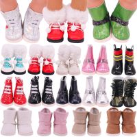 7cm Boots Doll Shoes Clothes Accessories For 43cm Born Baby Doll18 Inch Girl AmericanOur GenerationToys For GirlsGift