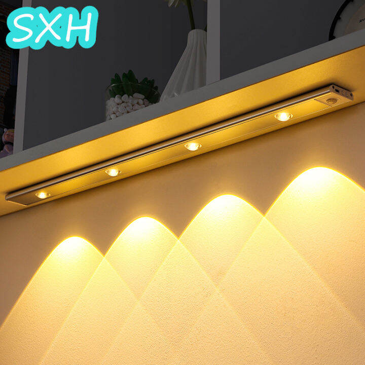 UltraThin Intelligent LED Human Body Induction Light Rechargeable Cat