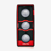 ลูกเปตองกึ่งนิ่มสำหรับการแข่งขัน 3 ลูกรุ่น Delta 3 BOWLS DELTA, 72mm 680 Plain