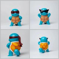 10Cm Pokemon Action Figure Kawaii Squirtle Anime Figure Cartoon Model Ornaments Decoration Kids Toys Birthday Christmas Gift