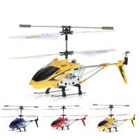 S107G 3CH RC Helicopter Built-in Gyro Remote Control Helicopter Model Toys RTF Double-deck propeller With flashlight