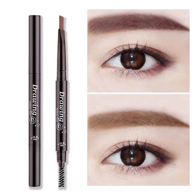 Korean Eyebrow Pencil With Brush Tools Waterproof Black Pencils | Lazada PH