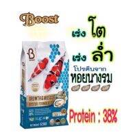 อาหารปลา คาร์ฟ บูสท์ Boost หอยนางรม 6.5กก. เร่งโต เร่งล่ำ โปรตีน 38%