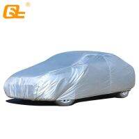 170T Outdoor Sun Protection Cover Waterproof Car Covers Uv Protection Dust Rain Snow Protective Universal Suv Sedan Hatchback