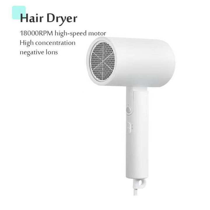 Original Xiaomi Mijia Neigative Ion Portable Hair Dryer Negative Ion ...