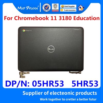 brand new New Original laptop LCD Rear Top Lid Back Cover antenna hinge For Dell Chromebook 11 3180 Education 05HR53 5HR53 0P37K 00P37K