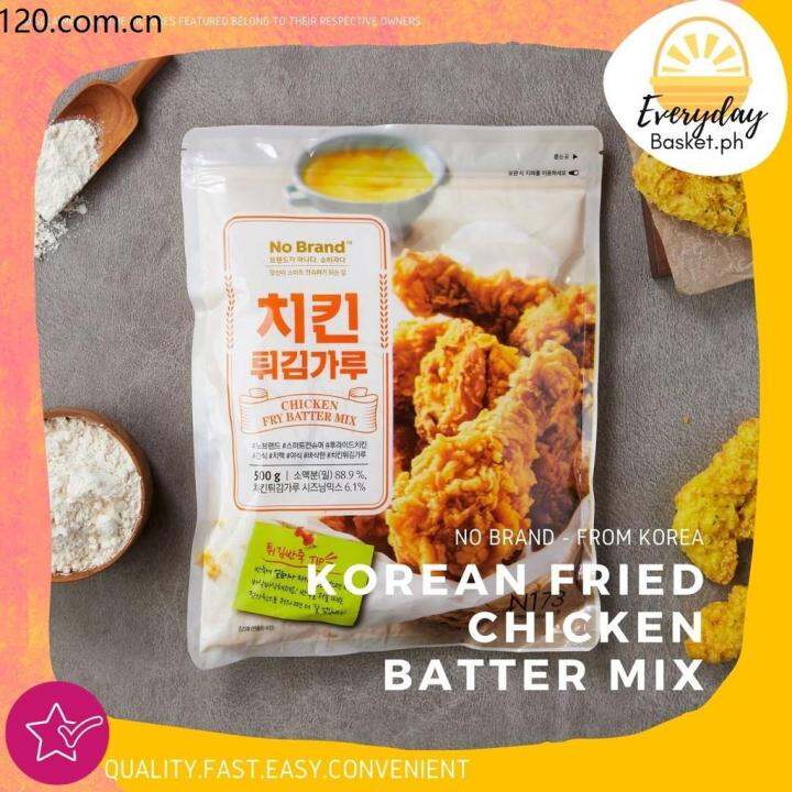 No Brand Korean Chicken Fry Batter Mix 500g Famous Korea Fried Chicken