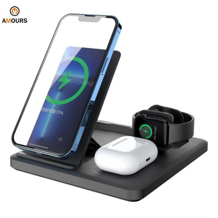 [Fast Delivery] Amorus C18 15W Wireless Charging Stand for iPhone