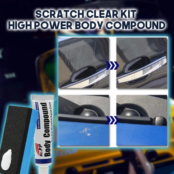 Car Clear Scratch Kit Car Scratch Remover Repair Paint Body Compound