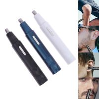 ZZOOI Electric Shaving Nose Ear Trimmer Double Blade Head Rechargeable Nose Hair Trimmer for Men Shaving Hair Removal Razor Beard