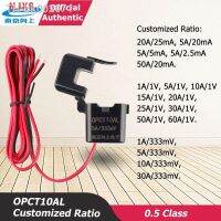 ♧ split core Current Transformer Clamp on OPCT10AL 1A/1V 5A/1V 10A/1V 30A/1V 60A 1V ac cts Open type current sensor split core