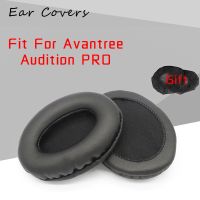 Ear Pads For Avantree Audition PRO Headphone Earpads Replacement Headset Ear Pad PU Leather Sponge Foam