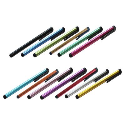 หัวปากกาอเนกประสงค์แบบหนีบสำหรับแท็บเล็ตโทรได้ทนทานปากกาสไตลัสปากกาคาปาซิทีฟปากกาหน้าจอสัมผัสดินสอ
