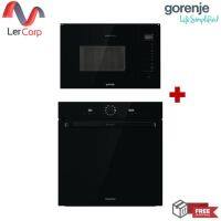 [0% 10 เดือน] (Gorenje) เตาอบไมโครเวฟ BMI251SG3BG + เตาอบระบบเดียว แบบติดตั้งฝัง BOS6737SYB