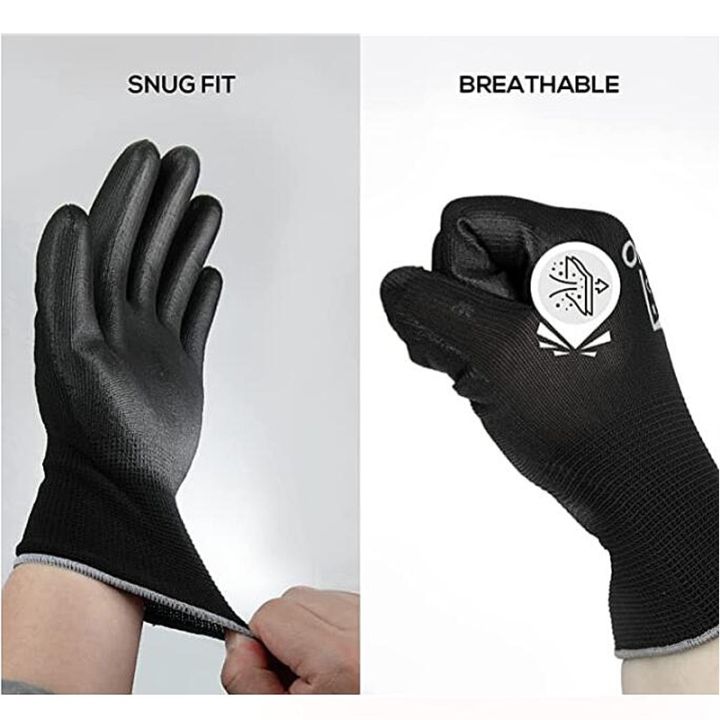 24pieces-12-pairs-knitted-nylon-coated-pu-nitrile-rubber-palm-electric-anti-static-cotton-safety-protective-work-gloves-man