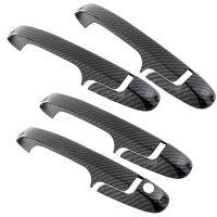 1 Set Car Black Side Door Handle Cover Trim Decoration Fit For Honda Accord Sedan 2003 2004 2005 2006 2007